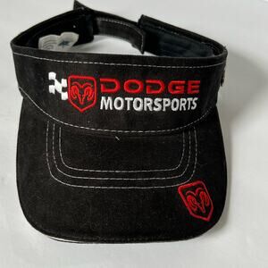 Dodge motor sports DP racing black visor hat